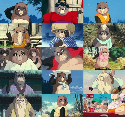 ghibli-collector:Every Character From The Late Master Isao Takahata’s Studio Ghibli Films (1935 - 2018)