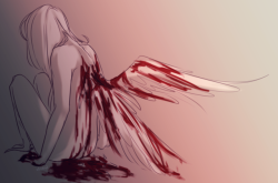 jin-seiko:Goretober Day 17 - Wings sprout from your back