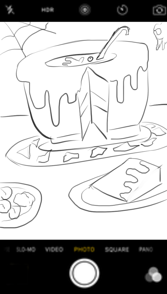 Day 30 WIP: Halloween Food