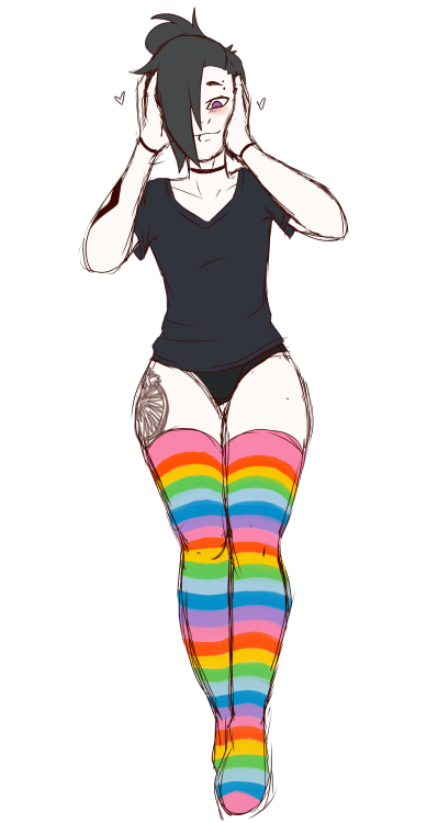 purrincessa: These socks are so fucking gay i love them