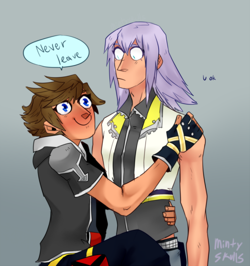 mintyskulls:  Shout out to Riku for healing me when I need it so I don’t have to use my potion