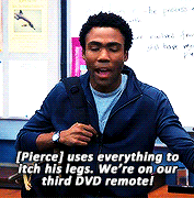 connorpratts:troy barnes in season two episode eight → cooperative calligraphy