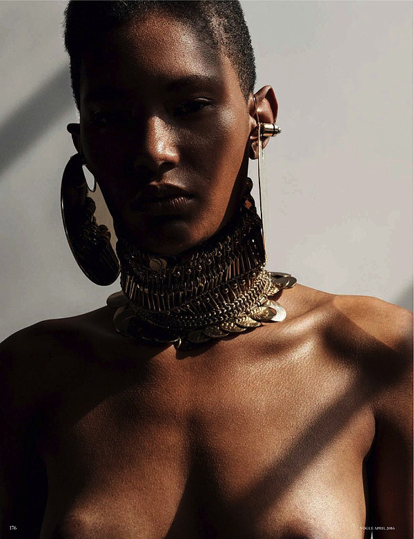 superselected:  Editorials. Ysaunny Brito. Aamito Lagum.  Vogue Germany April 2016.