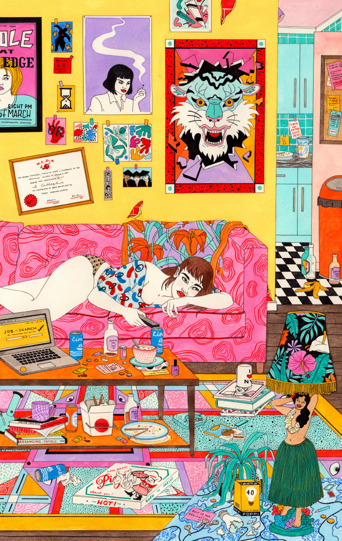 supersonicart:   Laura Callaghan, Recent Work. Brand new, incredible illustrations