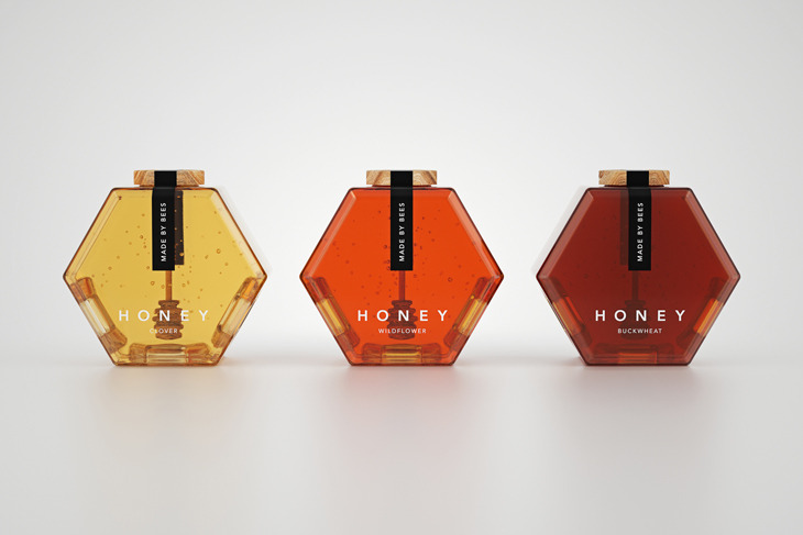 quartz-poker:  myampgoesto11:  Honey packaging design concept by Arbuzov Maksim 