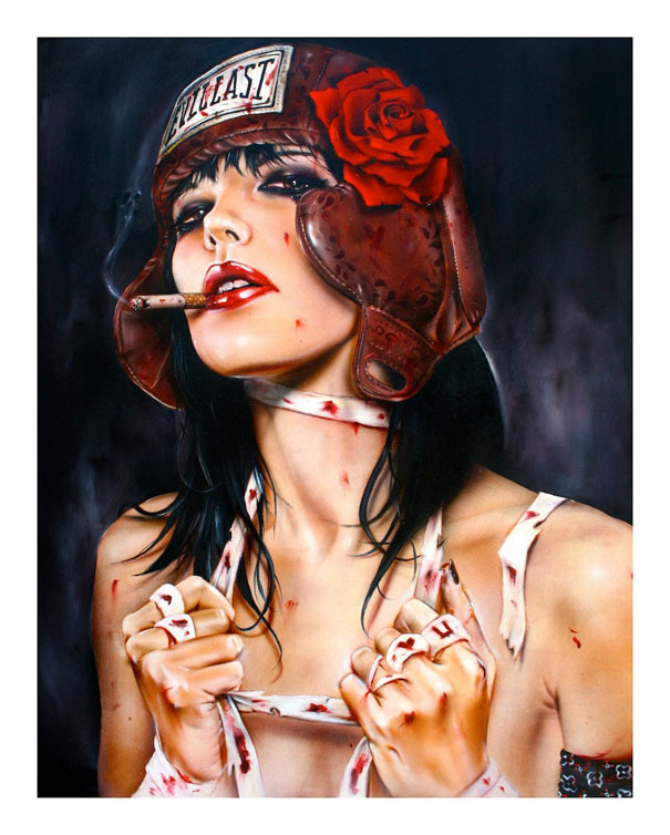 exhibition-ism:  Brand new limited edition print by Brian M. Viveros, releasing tomorrow