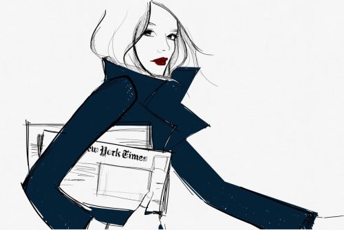coffeestainedcashmere:  New York and Paris by Garancé Doré 