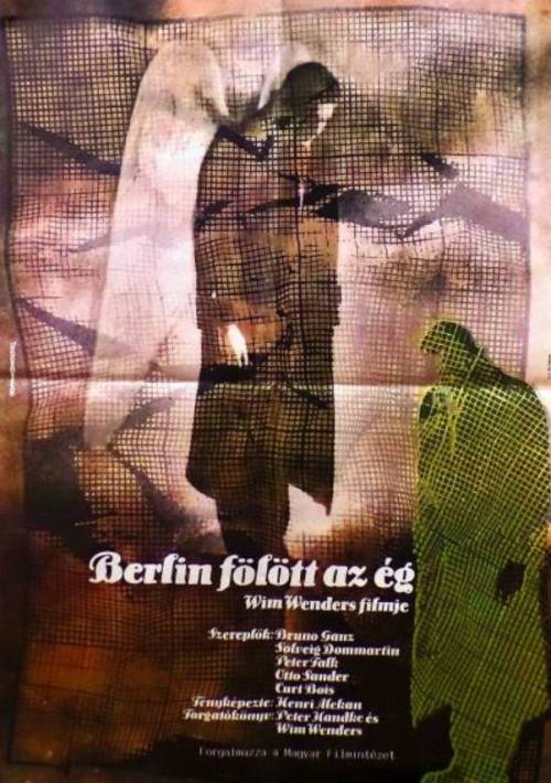 posters for Wim Wender’s Der Himmel über Berlin (The Heavens Over Berlin), Wings of Desire, 1987