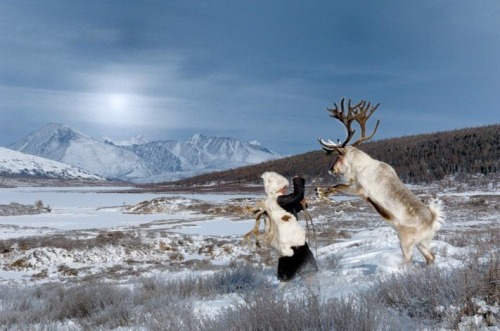 megarah-moon:  A Photographer Recently Discovered A Lost Mongolian Tribe. These Stunning Photos Are Hard To Believe. For example, this tribe was not lost, but more so unknown. They were recently rediscovered, and with that discovery, we found out a lot