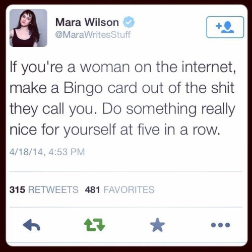 living400lbs: clarawebbwillcutoffyourhead: Time to bring this back [Mara Wilson tweet: If you’