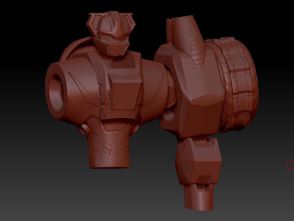 harkbus:  in my desperation I’ve been sculpting a chromedome. help me this is the