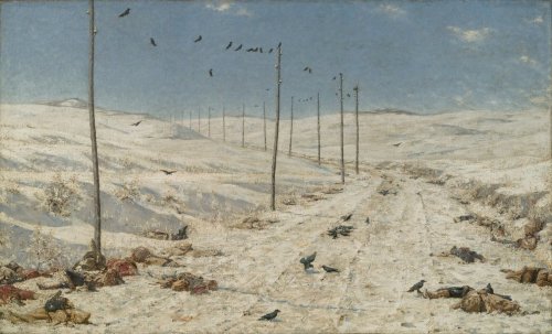 Vasily Vereshchagin: The Road of the War Prisoners, 1878-79