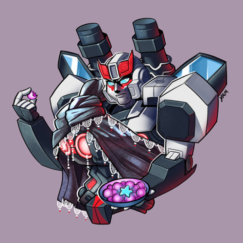 Prowl in some fancy gala garb from a @vapzhu plot in which we got to get all purdy to solidify relat