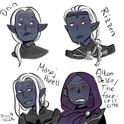 Sketches For That One Drizzt Book Everybody Read (Legend Of Drizzt: Homeland)