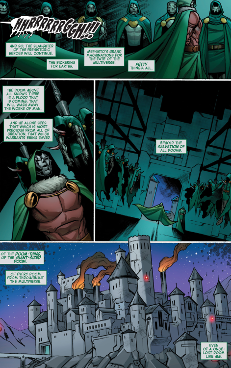 Avengers Forever #5 - “Doom of Dooms” (2022)written by Jason Aaronart by Jim Towe & 