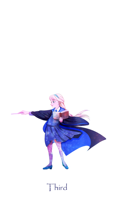 scoutregimentkarkat:disneylicious-art:(x)hoGWARTS ELSA