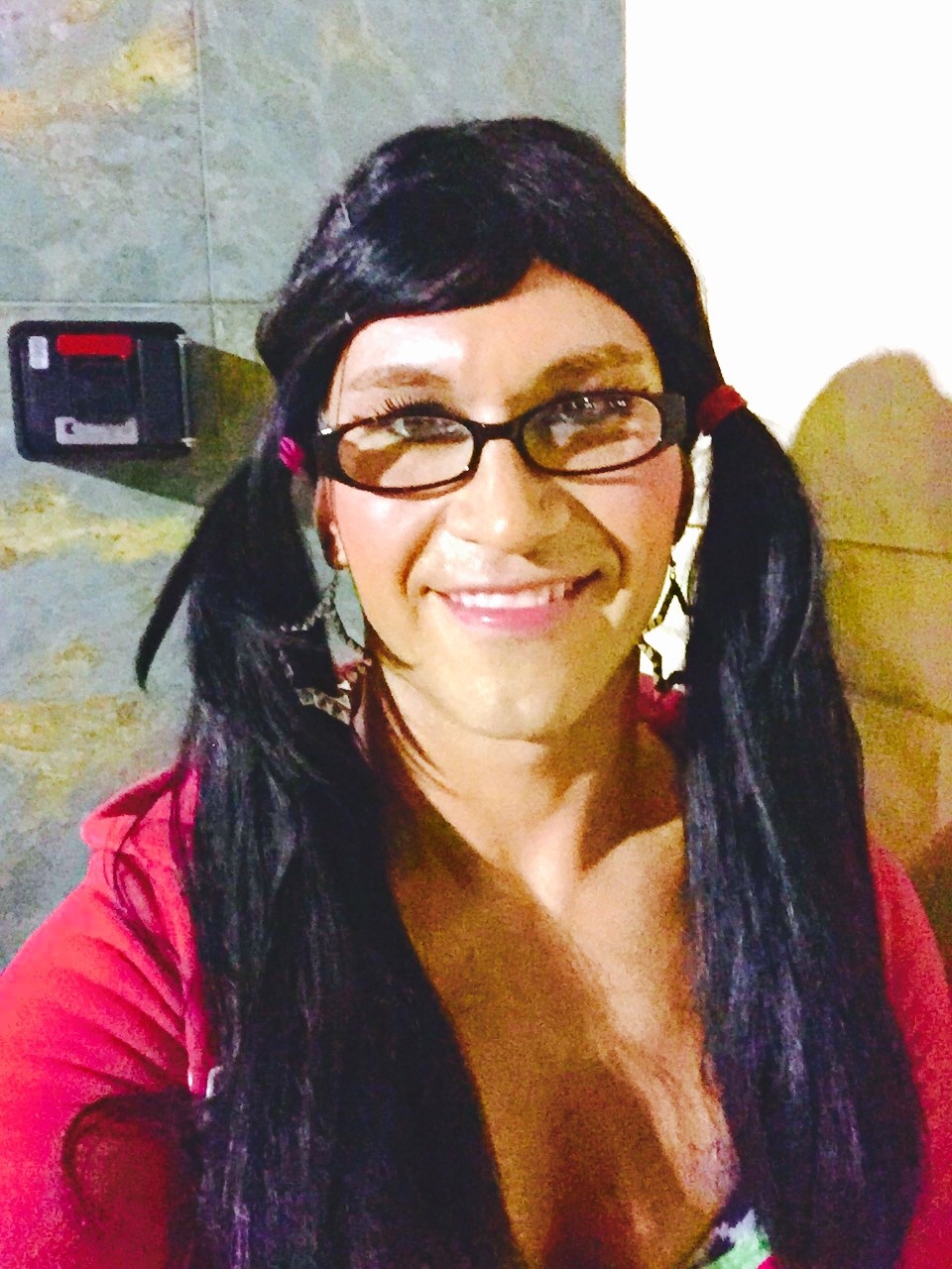 brittneybbccumslut:  Another dumb bimbo Crossdressing slut! Expose her for the sissy