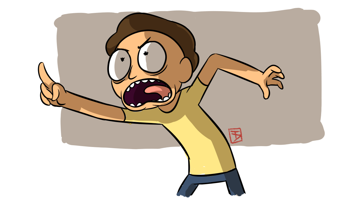 tawnaduncan:  Angry Morty because he’s too cute c: 