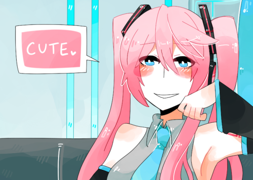 socksparadox:  miku’s got the busiest schedule, i’m convinced this is what the other cryptonloids do while she’s not home  (parody of this)  