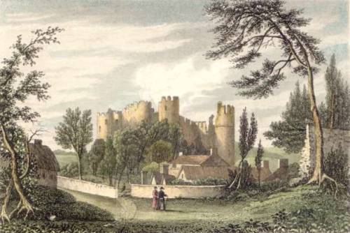 waleslandofmyfathers: Castles in Wales: Laugharne Castle Laugharne Castle (Welsh: ‘Castell Talacharn