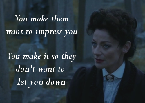 yellowbessie:“You know what’s dangerous about you?  It’s not that you make people take risks, 