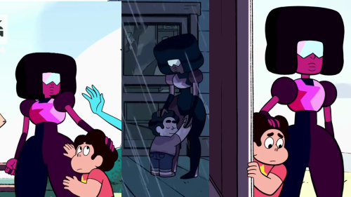 love-takes-work: The Garnet head pat. Not just for Steven anymore. 