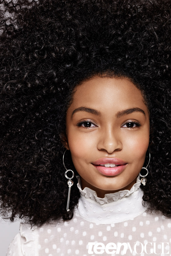 securelyinsecure:  Yara Shahidi for Teen Vogue   fuck it up sis