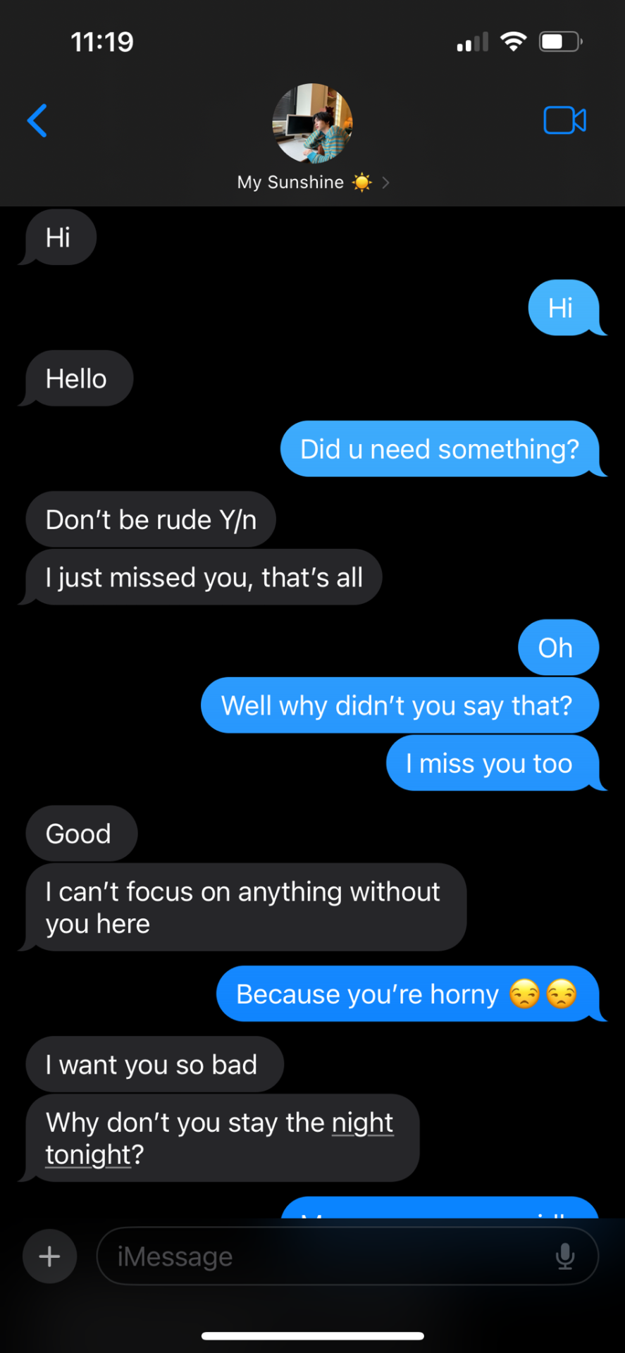 P1H Texts (when They Miss You)