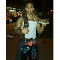 flashmanwade:  Made me miss my baby at home :( #ColumbianBoa #FlashmanWade #DinosaurSex