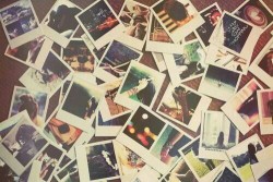 teenageers:  polaroid 