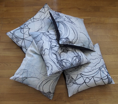 Pillowcases can also be found at À la London, design market. 