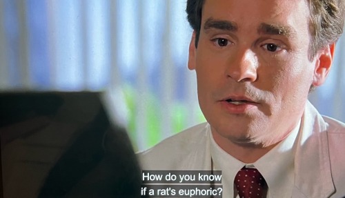 HE. HE ASKS W- HE ASKS WILSON ABOUT. ABOUT HIS RAT. HE ASKS WILSON BC WILSON SPENDS SO MUCH TIME AROUND