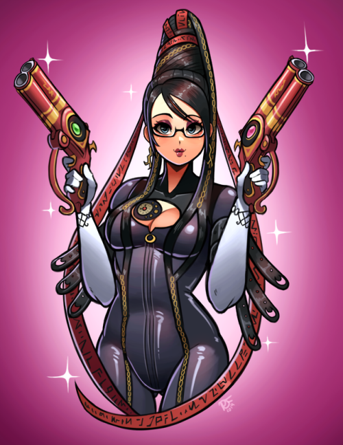 A Bayonetta for #cutiesaturday &lt;3Twitter / Instagram / Ko-fi