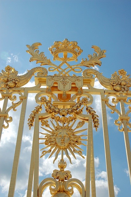 theimperialcourt:  Gilded details of the Chateau de Versailles 