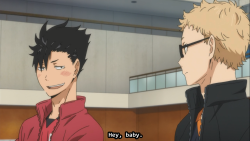 shion-pikachu:  Kuroo likes blondes.  Yamaguchi has troubles. 