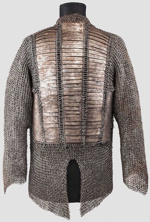 Plate and mail armor from India, 17th century.from Hermann Historica