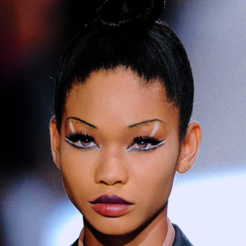 voulair:chanel iman @ marc jacobs spring 2010