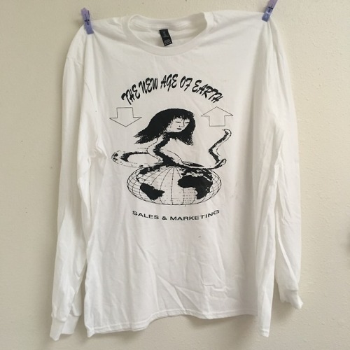 voidpile:New Age of Earth shirts in stock - $25 each, sizes S through XL