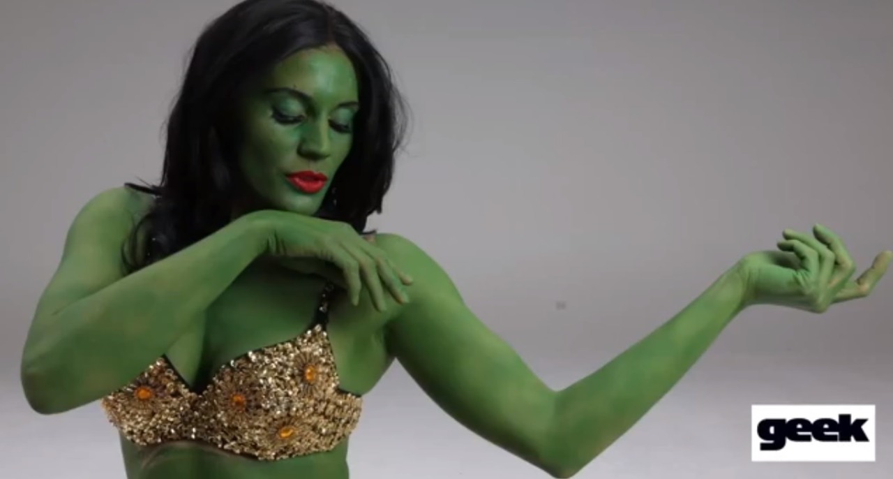 darthsarah42:  Just Katee Sackhoff cosplaying for Geek Magazine. *faints* 