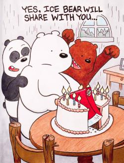 baltorando:  Inktober #15: Bears Birthday