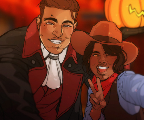 Happy Halloween! At least my OCs can have a fun party lmao 