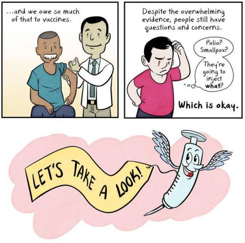 pokeaday:  socialjusticeprincesses:  get fucking vaccinated  A lovely and informative comic about Vaccinations.  Well done friend!