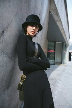 koreanmodel:  Street style: Oh Song Hwa by