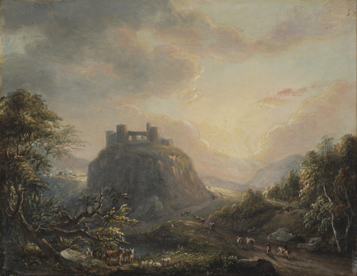 Landscape with a Castle, Paul Sandby, ca. 1808