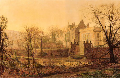 Knostrop Hall, Early Morning, John Atkinson Grimshawwww.wikiart.org/en/john-atkinson-grimsha