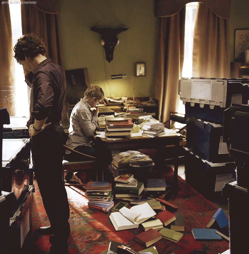 ∞ Scenes of Sherlock Sorry. Are we collecting for charity, Sherlock?