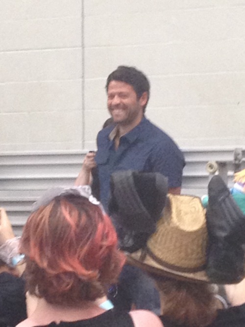 fandom-mental-hospital: Misha Collins in Seattle at the Miller Community Center for a GISHWHES recor