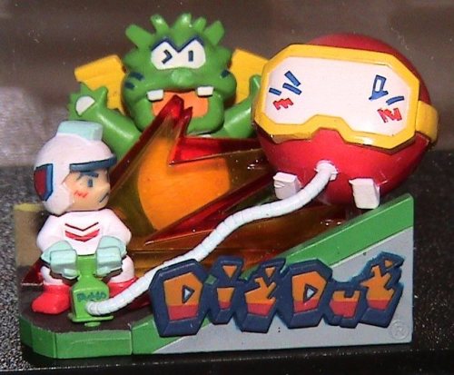 namcomuseum:One of My favorite figurine sets from Namco was this one figure featuring Dig Dug (Taizo
