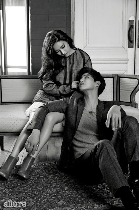 Song Jae Rim, Kim So Eun Для Allure 12/2014