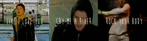 callmechristinae:  Justin Timberlake Music Video History 